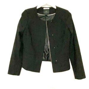 Banana Republic Black jacket,  size 2,  Zip front